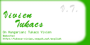 vivien tukacs business card